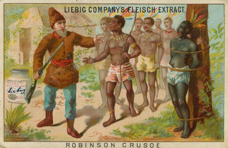 Robinson Crusoe: Schwytanie tubylca autorstwa European School