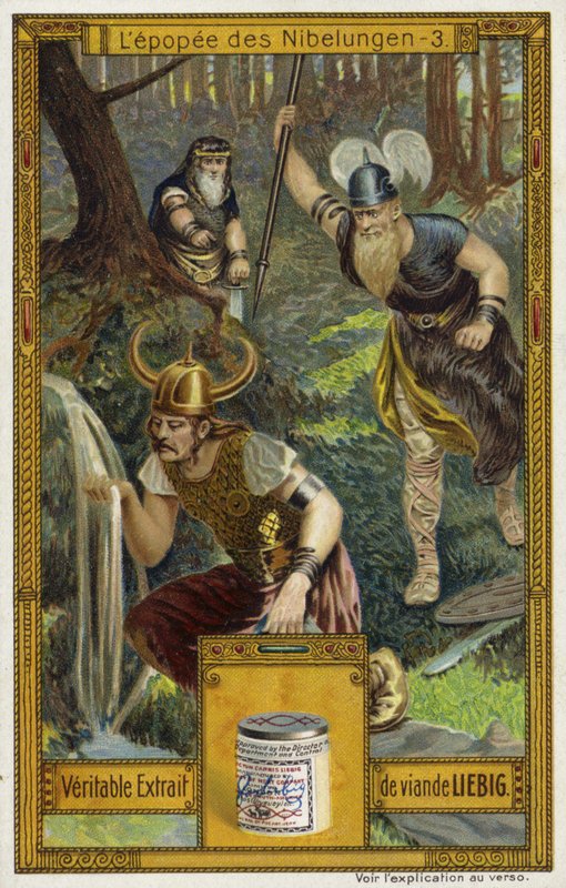 Scena z Nibelungenlied autorstwa European School