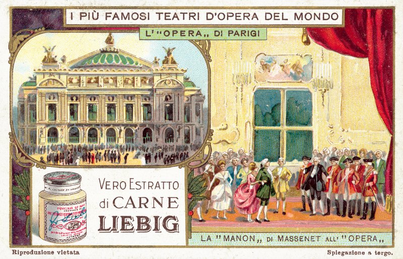 Opera Paryska (chromolitho) autorstwa European School