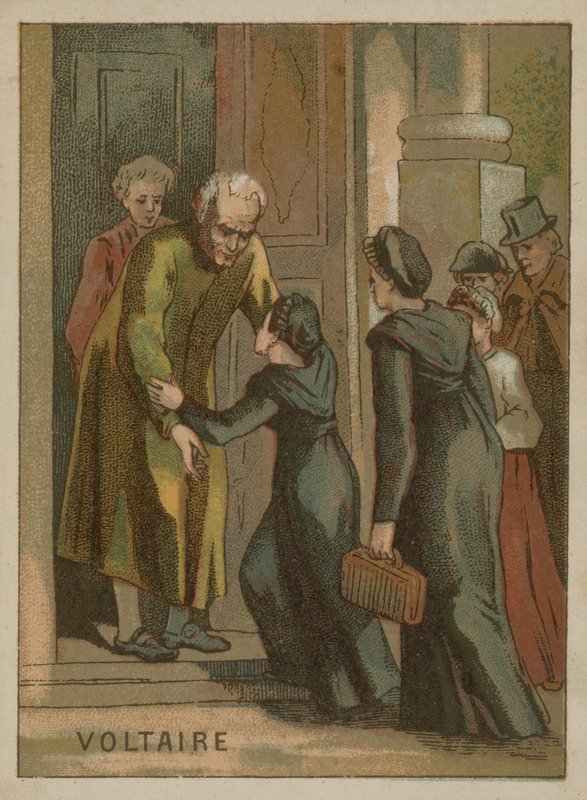 Voltaire, francuski pisarz i filozof autorstwa European School