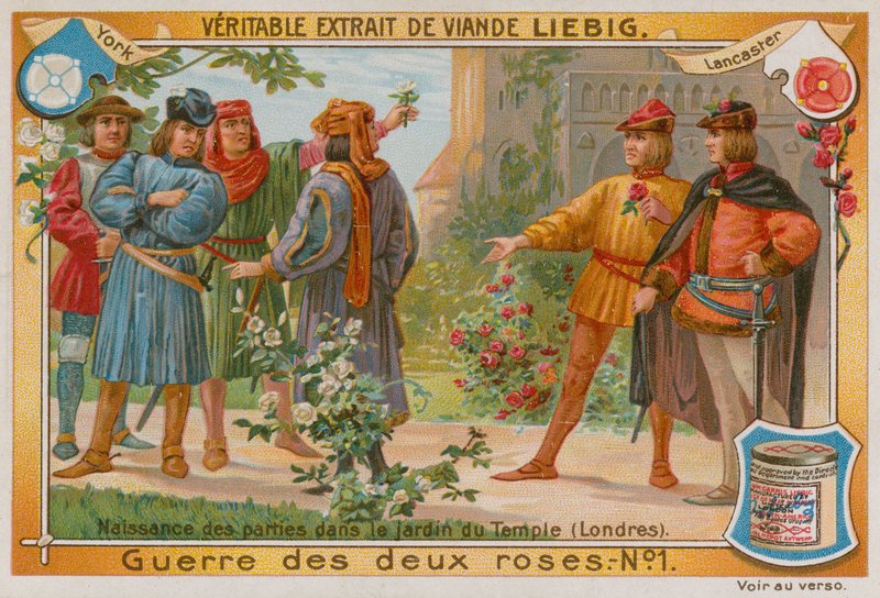 Yorkiści i Lancasterzy wybierają strony autorstwa European School