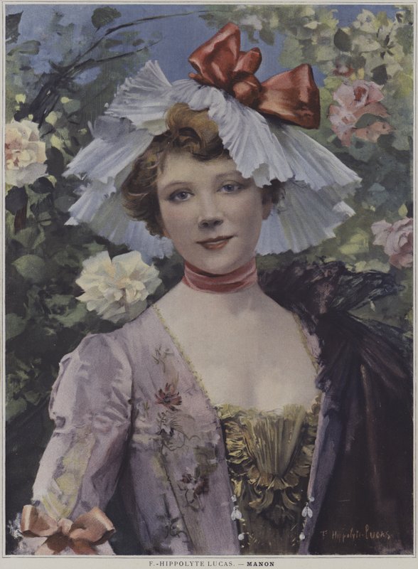Manon autorstwa Felix Hippolyte Lucas