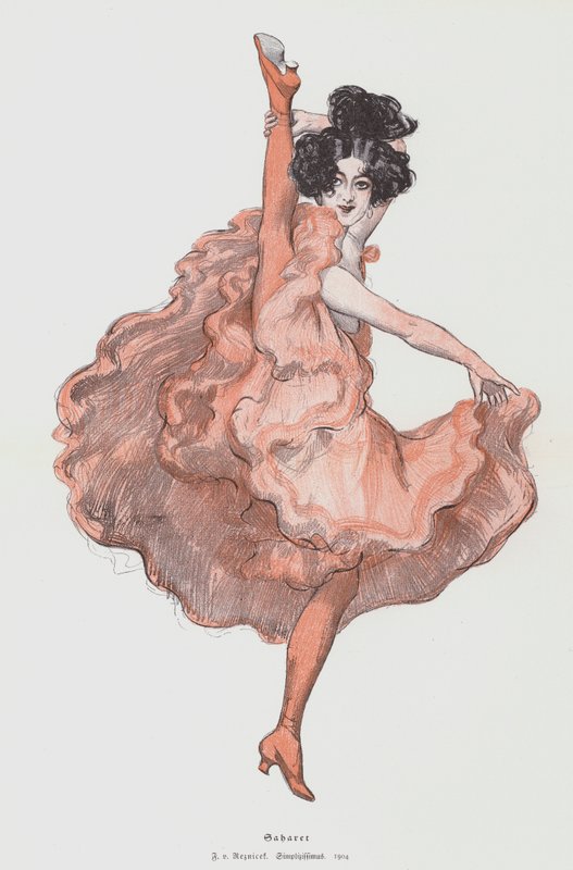 Kabaret, 1904 autorstwa Ferdinand von Reznicek