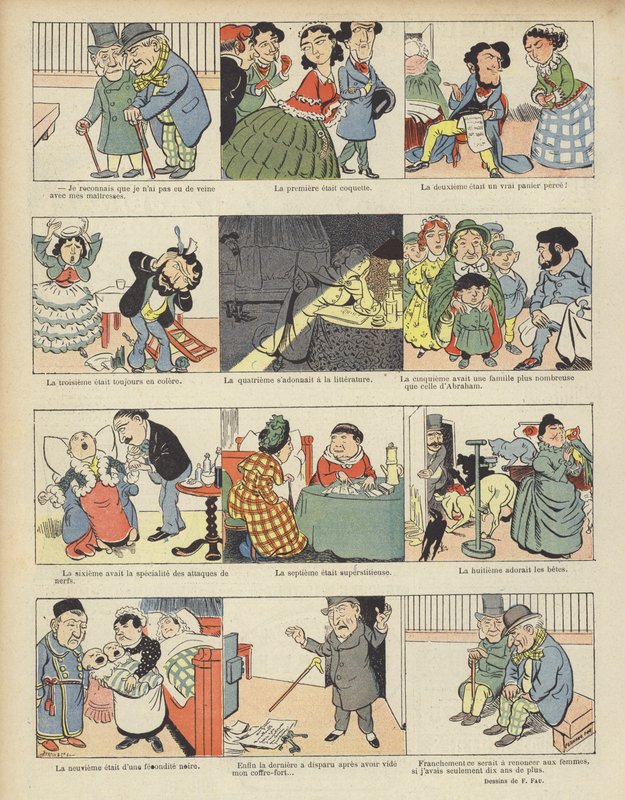 Ilustracja do Le Rire autorstwa Fernand Fau