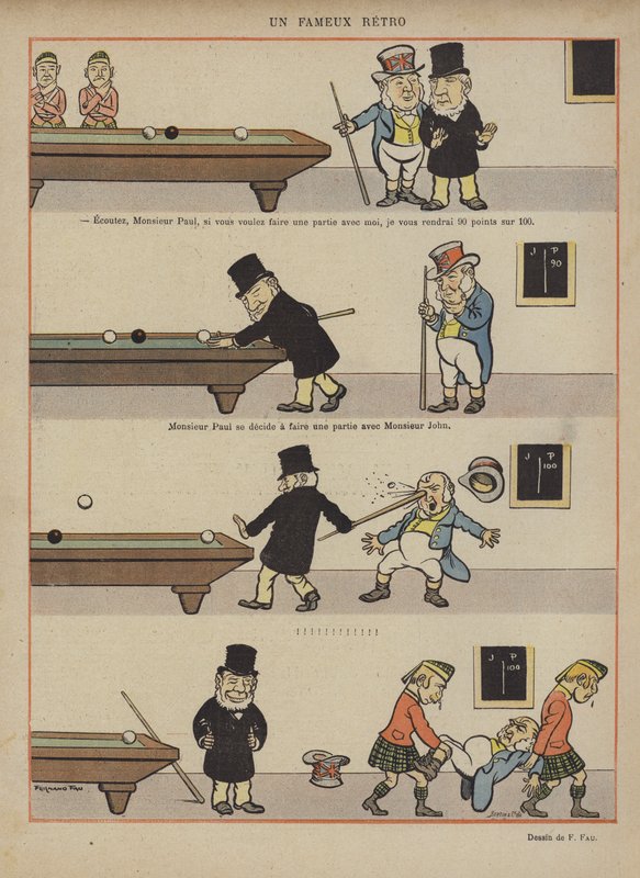 Ilustracja do Le Rire autorstwa Fernand Fau