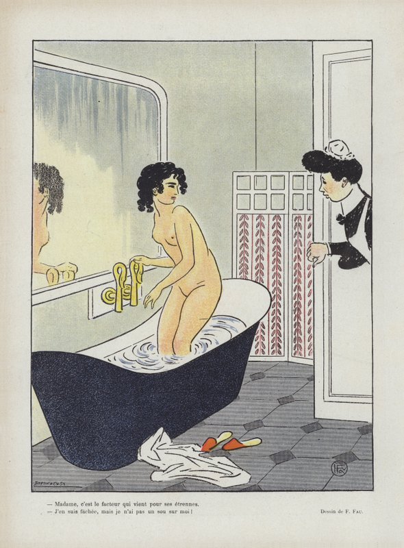 Ilustracja do Le Rire autorstwa Fernand Fau