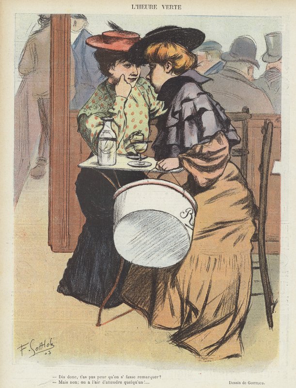 Ilustracja do Le Rire autorstwa Fernand Louis Gottlob