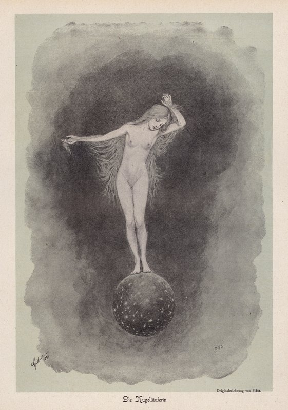 Ball Runner (lito) autorstwa Fidus