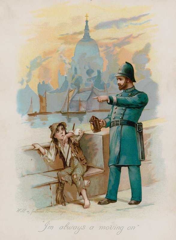 „Zawsze idę dalej” (chromolitho) autorstwa Frances Brundage