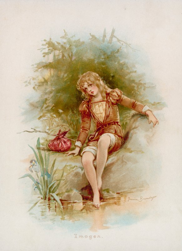 Imogen z Cymbeliny Szekspira autorstwa Frances Brundage