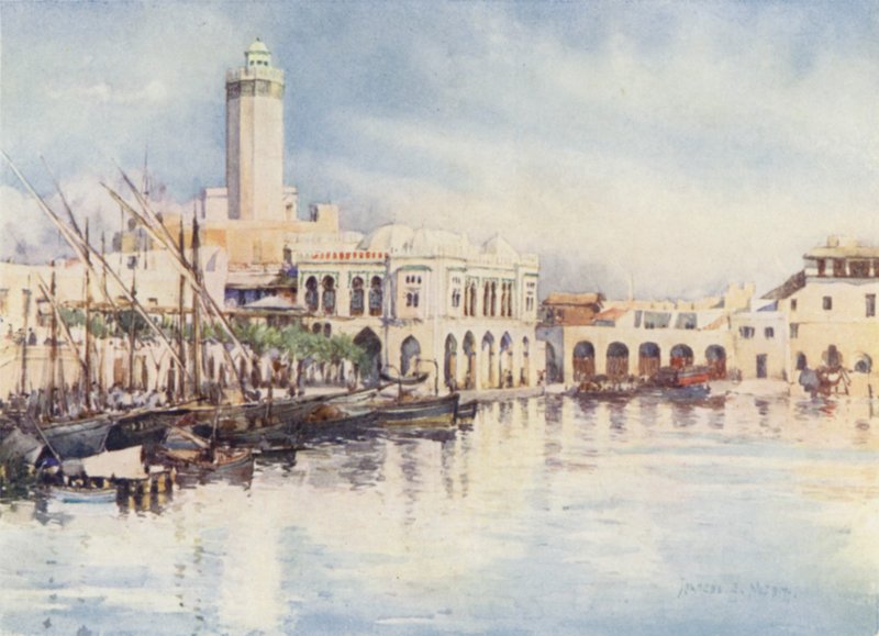 Port w Algierze autorstwa Frances Nesbitt