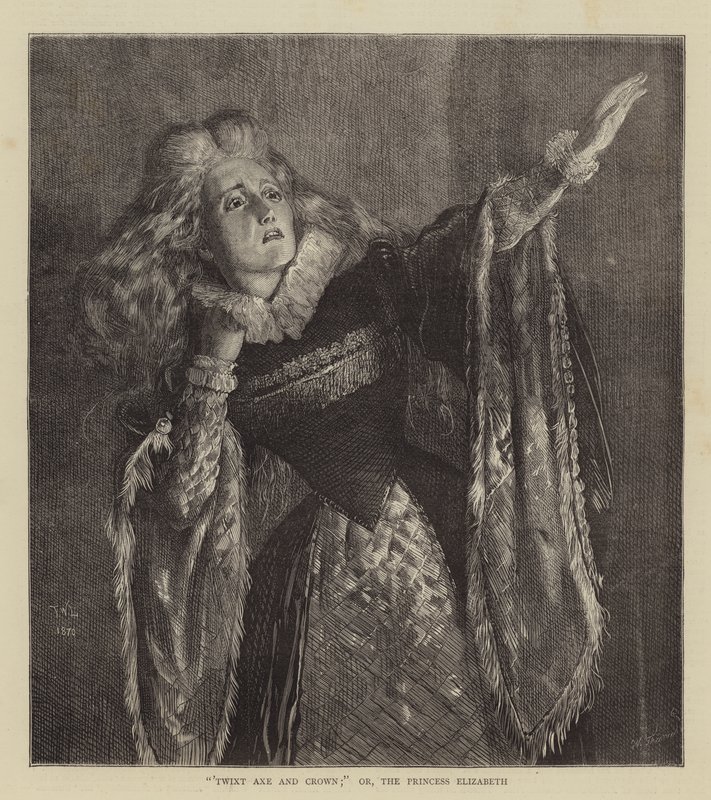 Twixt Topór i Korona; lub Księżniczka Elżbieta autorstwa Francis Wilfred Lawson