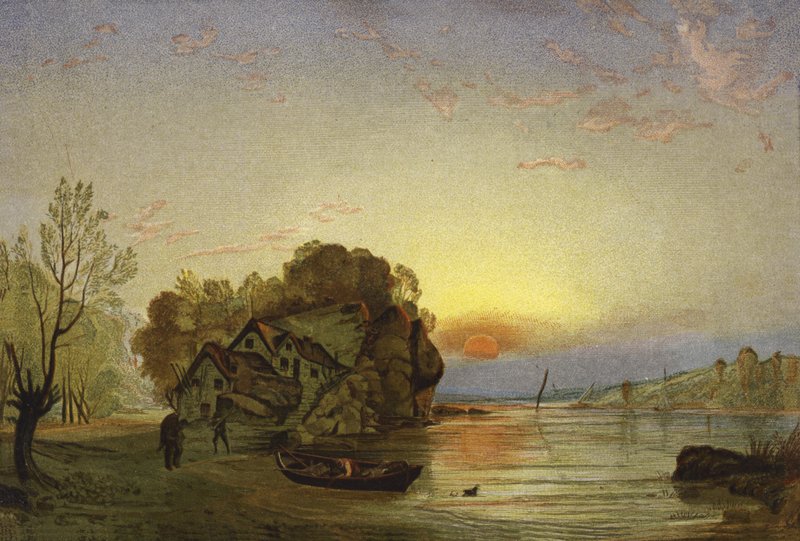 Dom Rybaka autorstwa Francis Danby