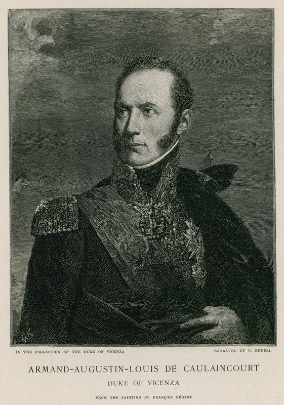 Armand-Augustin-Louis de Caulaincourt autorstwa Francois Pascal Simon Gerard