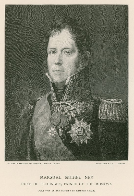 Marszałek Michel Ney autorstwa Francois Pascal Simon Gerard