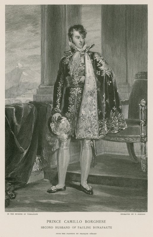 Książę Camillo Borghese autorstwa Francois Pascal Simon Gerard