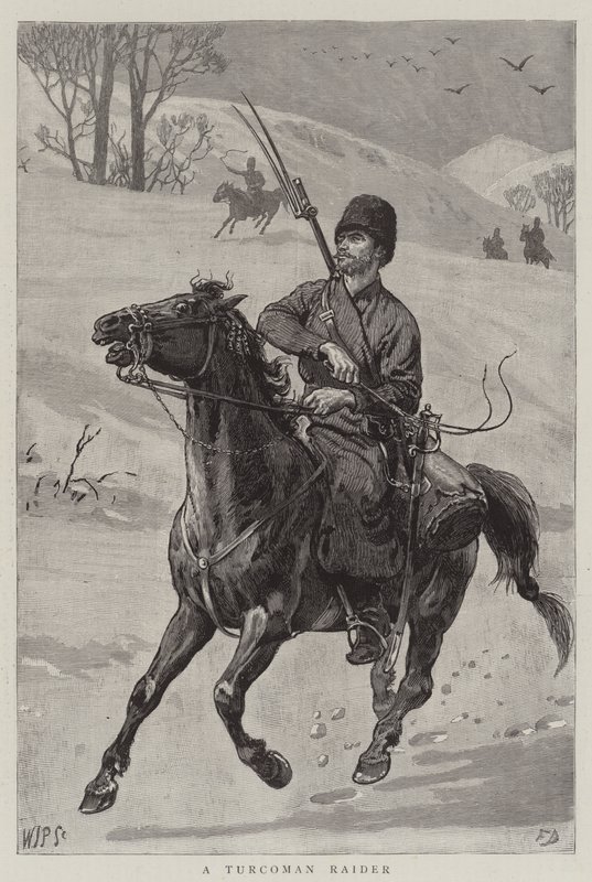 Najeźdźca turkomanów autorstwa Frank Dadd