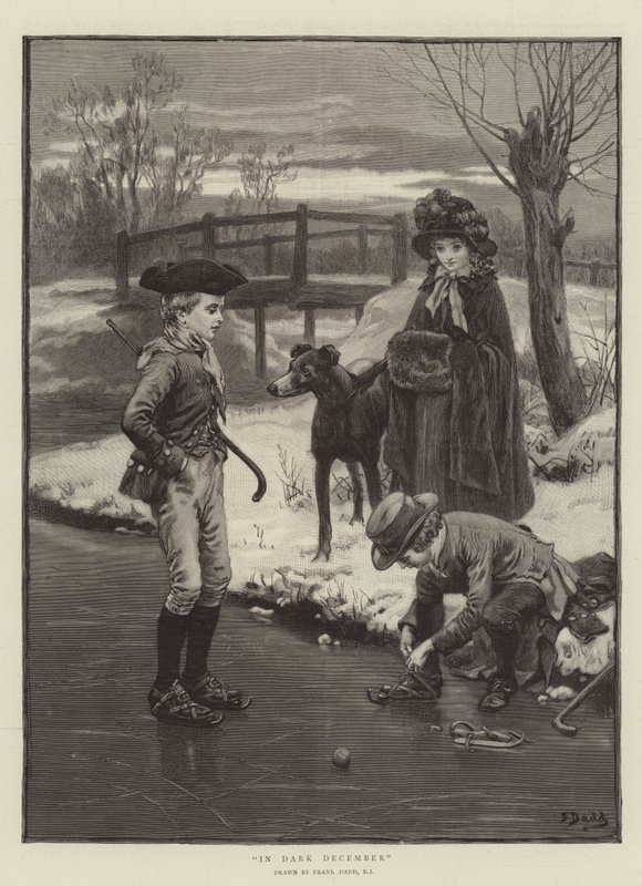 W ciemnym grudniu autorstwa Frank Dadd