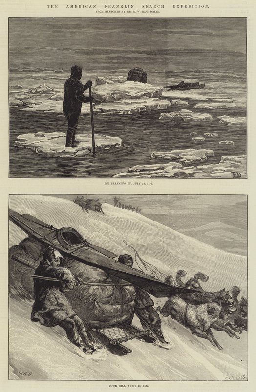 Amerykańska wyprawa poszukiwawcza Franklina autorstwa Frank Dadd