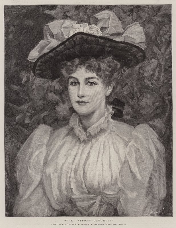 Córka Pastora autorstwa Frank Markham Skipworth