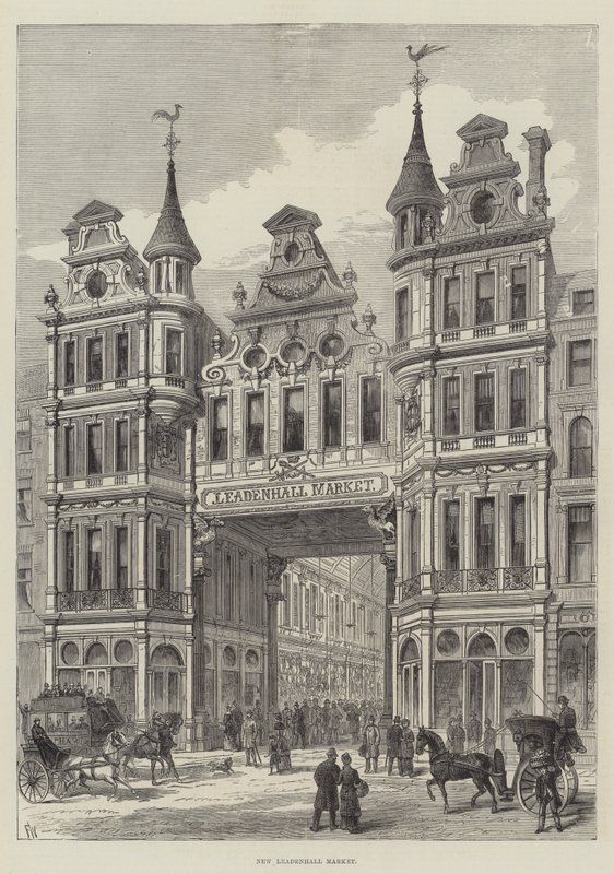 Nowy Rynek Leadenhall autorstwa Frank Watkins
