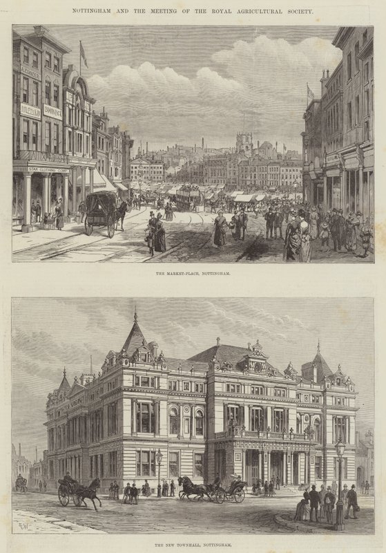 Szkice Nottingham autorstwa Frank Watkins