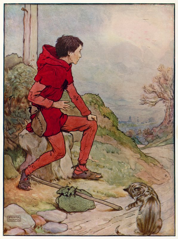 Dick Whittington i jego kot autorstwa Frank Adams