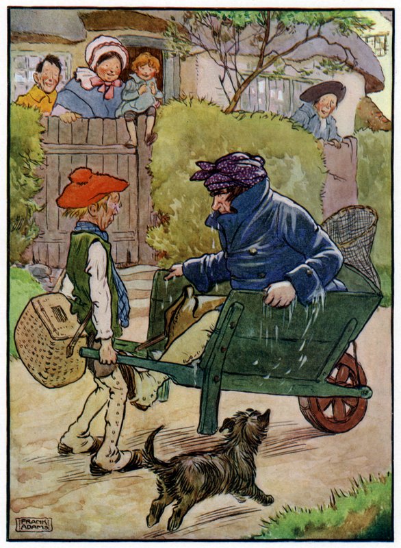 Trzech Wesołych Rybaków (kolor lito) autorstwa Frank Adams