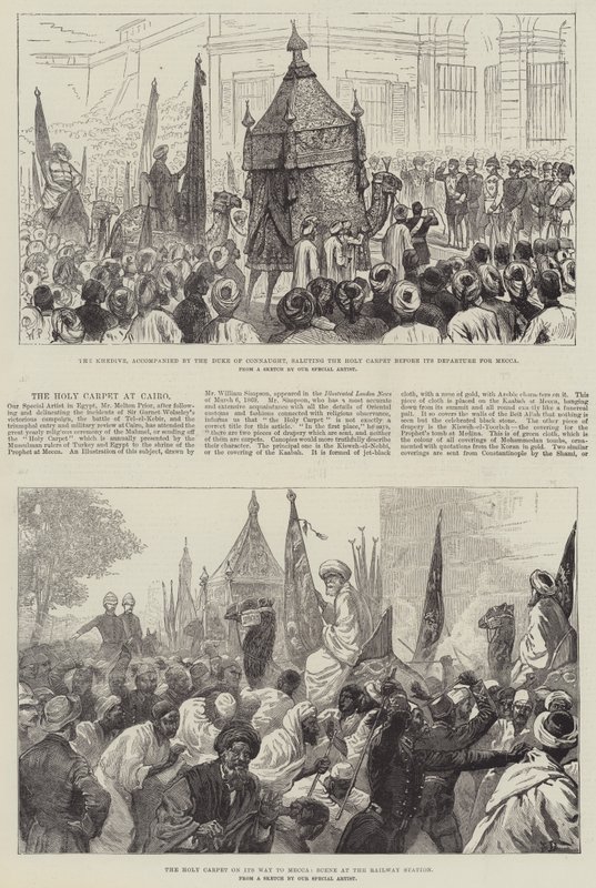 Święty Dywan w Kairze autorstwa Frank Dadd