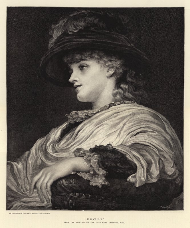 Phoebe autorstwa Frederic Leighton