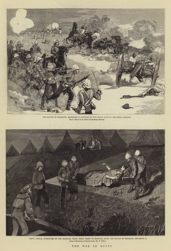 Wojna w Egipcie autorstwa Frederic Villiers
