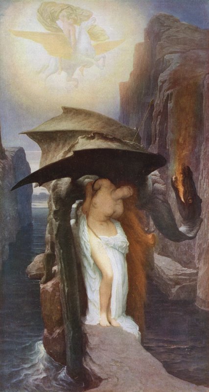 Perseusz i Andromeda autorstwa Frederic Leighton