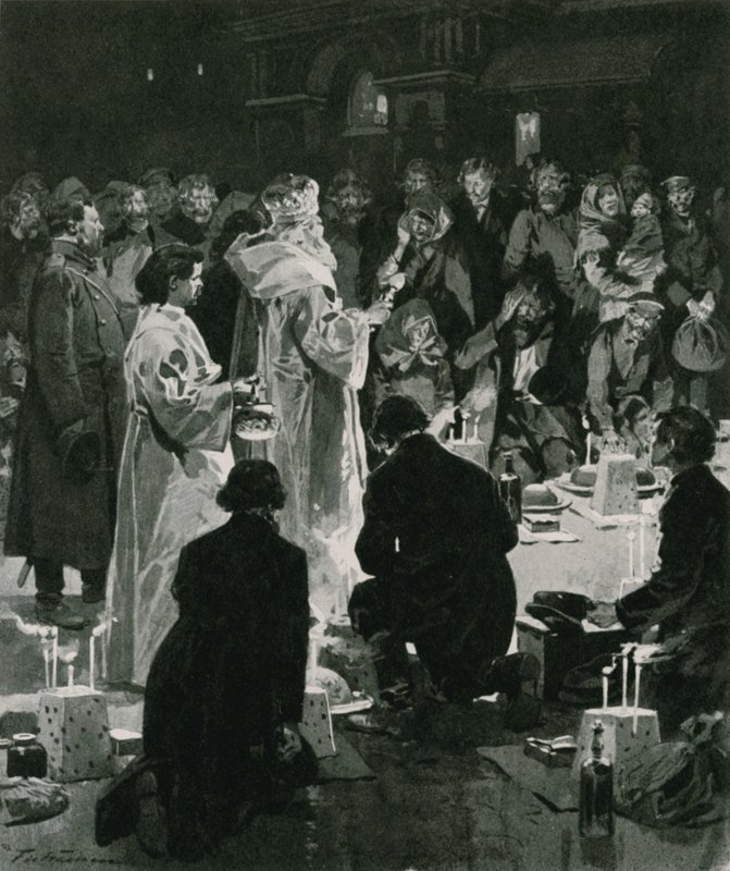 Wigilia Wielkanocna autorstwa Frederic de Haenen