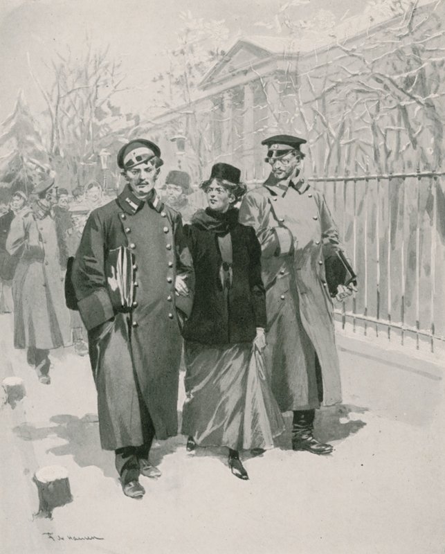 Studenci autorstwa Frederic de Haenen