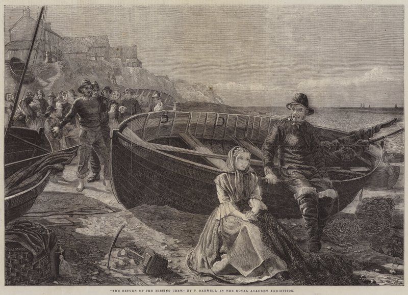Powrót zaginionej załogi autorstwa Frederick Bacon Barwell