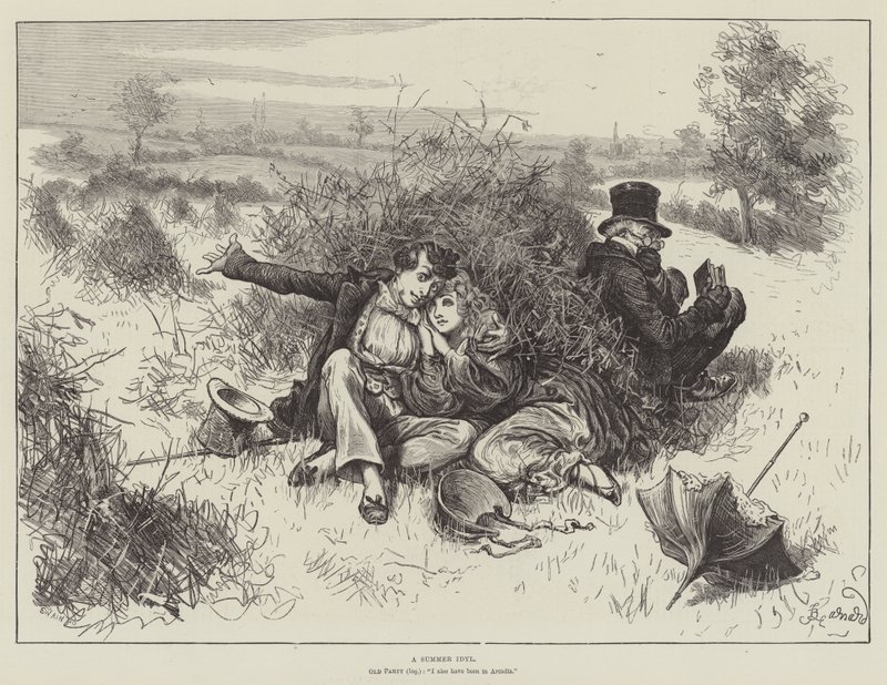 Letnia sielanka autorstwa Frederick Barnard