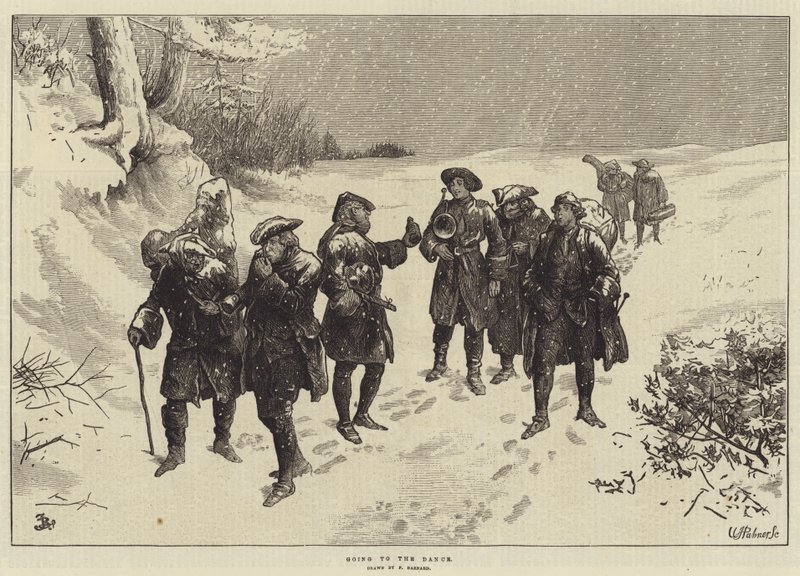 Idąc na taniec autorstwa Frederick Barnard