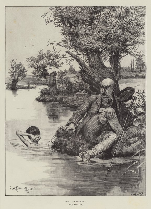 Whopper autorstwa Frederick Barnard
