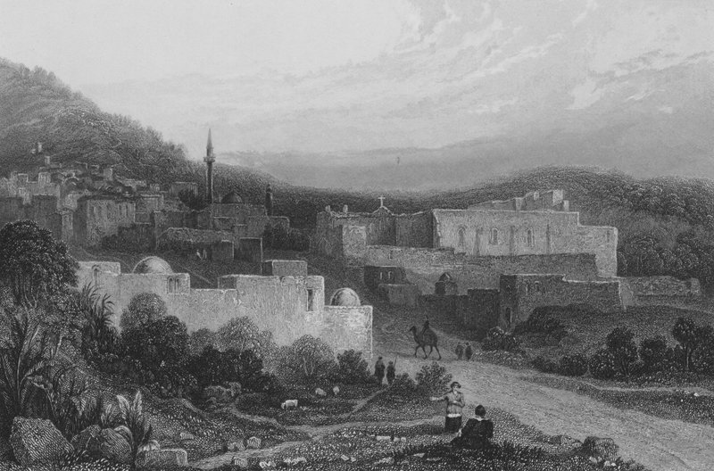 Nazaret autorstwa Frederick Catherwood