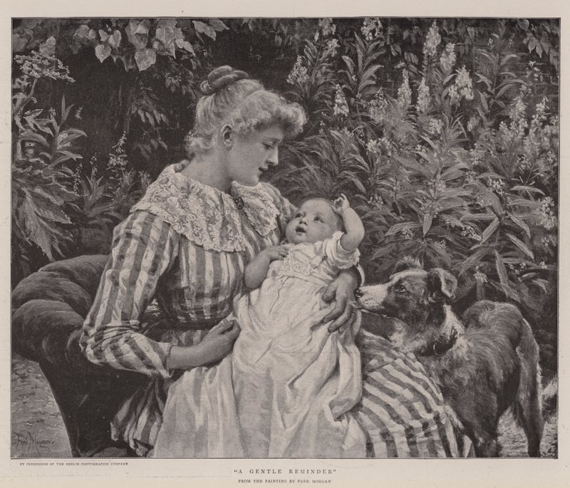 Delikatne przypomnienie autorstwa Frederick Morgan