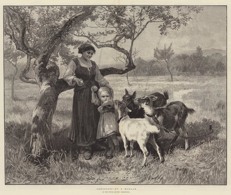 Oblegany autorstwa Frederick Morgan