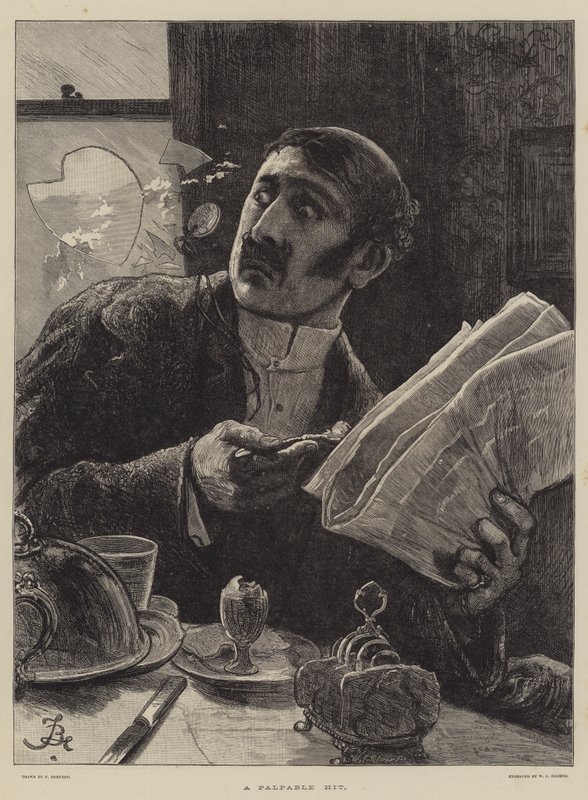 Namacalne uderzenie autorstwa Frederick Barnard