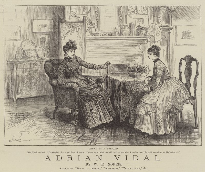 Adrian Vidal — WE Norris autorstwa Frederick Barnard