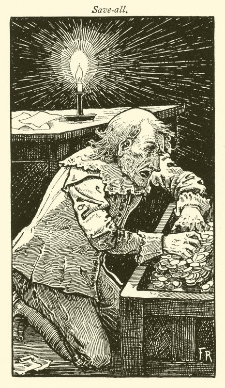 Zapisz wszystko (grawerowanie) autorstwa Frederick Hurten Rhead