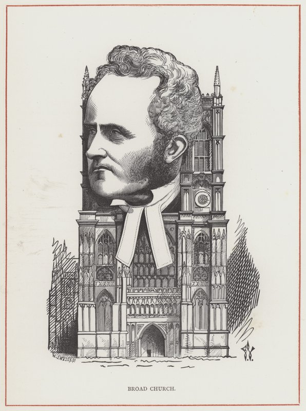 Dziekan Stanley, Broad Church autorstwa Frederick Waddy