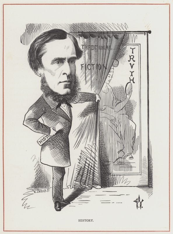 J A Froude, Historia autorstwa Frederick Waddy