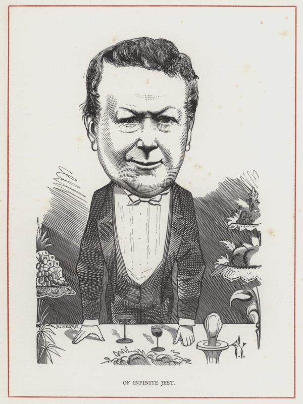 JB Buckstone, John Baldwin Buckstone autorstwa Frederick Waddy
