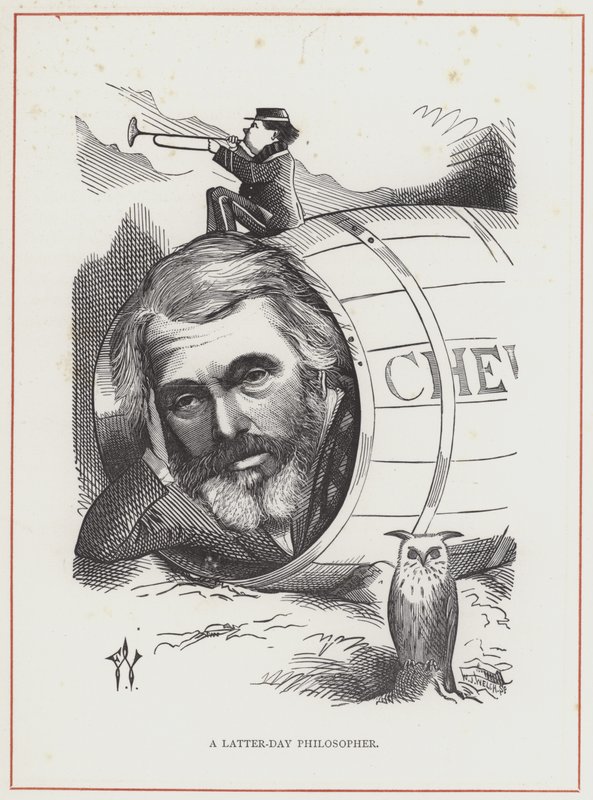Thomas Carlyle, filozof Chelsea autorstwa Frederick Waddy