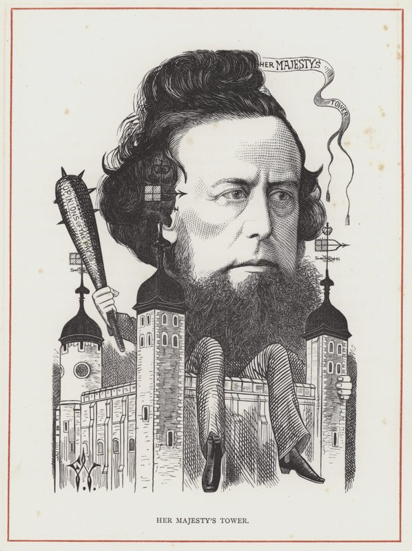 William Hepworth Dixon autorstwa Frederick Waddy