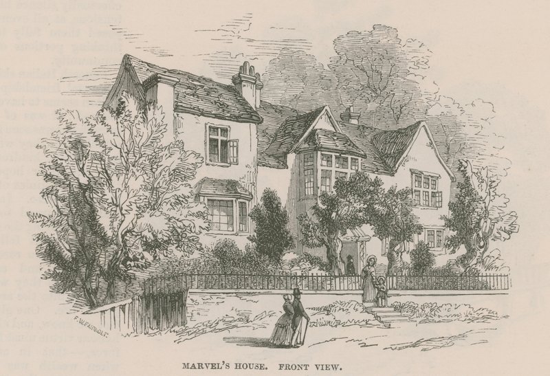 Dom Andrew Marvela, Highgate, Londyn autorstwa Frederick William Fairholt